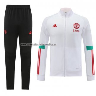 Chandal de Chaqueta del Manchester United 2023-24 Blanco