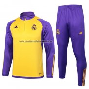 Chandal de Sudadera del Real Madrid 2023-24 Amarillo