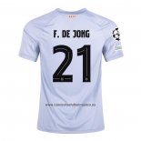 Camiseta Barcelona Jugador F.De Jong Tercera 2022-23