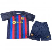 Camiseta Barcelona Primera Nino 2022-23