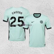 Camiseta Chelsea Jugador Caicedo Tercera 2023-24