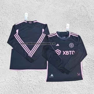 Camiseta Inter Miami Segunda Manga Larga 2023-24