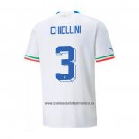 Camiseta Italia Jugador Chiellini Segunda 2022