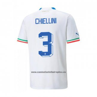 Camiseta Italia Jugador Chiellini Segunda 2022