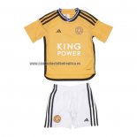 Camiseta Leicester City Tercera Nino 2023-24