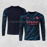 Camiseta Manchester City Tercera Manga Larga 2023-24