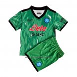 Camiseta Napoli Portero Nino 2021-22 Verde