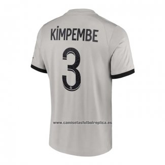 Camiseta Paris Saint-Germain Jugador Kimpembe Segunda 2022-23