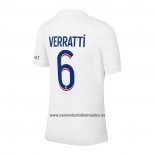 Camiseta Paris Saint-Germain Jugador Verratti Tercera 2022-23