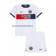 Camiseta Paris Saint-Germain Segunda Nino 2023-24