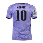 Camiseta Real Madrid Jugador Modric Segunda 2022-23