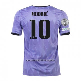 Camiseta Real Madrid Jugador Modric Segunda 2022-23
