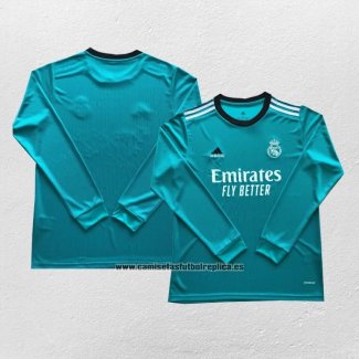 Camiseta Real Madrid Tercera Manga Larga 2021-22
