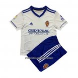 Camiseta Real Zaragoza Primera Nino 2021-22
