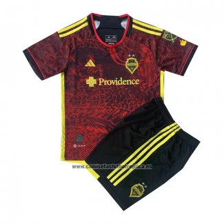 Camiseta Seattle Sounders Segunda Nino 2023-24