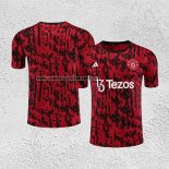 Camiseta de Entrenamiento Manchester United 2023-24 Rojo