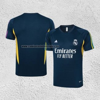 Camiseta de Entrenamiento Real Madrid 2023-24 Azul