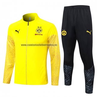 Chandal de Chaqueta del Borussia Dortmund 2023-24 Amarillo