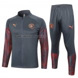 Chandal de Chaqueta del Manchester City 2023-24 Gris