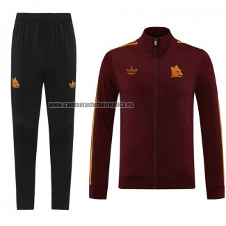 Chandal de Chaqueta del Roma 2023-24 Rojo