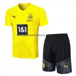 Chandal del Borussia Dortmund Manga Corta 2023-24 Amarillo - Pantalon Corto