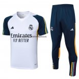 Chandal del Real Madrid Manga Corta 2023-24 Blanco