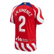 Camiseta Atletico Madrid Jugador J.M.Gimenez Segunda 2022-23