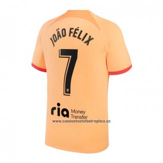 Camiseta Atletico Madrid Jugador Joao Felix Tercera 2022-23