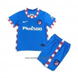 Camiseta Atletico Madrid Tercera Nino 2021-22