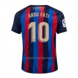 Camiseta Barcelona Jugador Ansu Fati Primera 2022-23