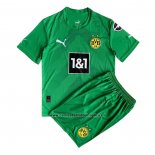 Camiseta Borussia Dortmund Portero Nino 2022-23 Verde