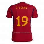 Camiseta Espana Jugador C.Soler Primera 2022