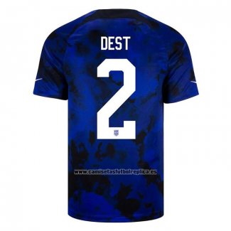 Camiseta Estados Unidos Jugador Dest Segunda 2022