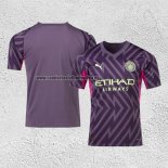 Camiseta Manchester City Portero 2023-24 Purpura