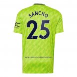 Camiseta Manchester United Jugador Sancho Tercera 2022-23