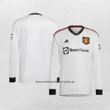 Camiseta Manchester United Segunda Manga Larga 2022-23