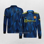 Camiseta Manchester United Tercera Manga Larga 2021-22