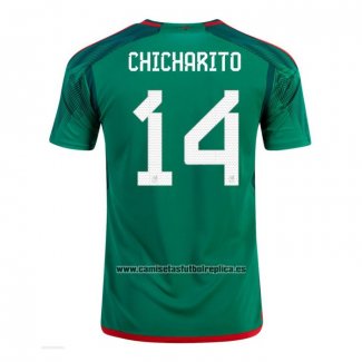 Camiseta Mexico Jugador Chicharito Primera 2022