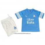 Camiseta Olympique Marsella Cuarto Nino 2021-22