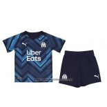 Camiseta Olympique Marsella Segunda Nino 2021-22