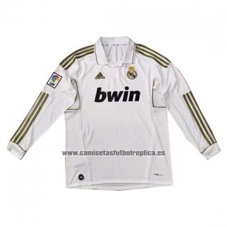 Camiseta Real Madrid Primera Manga Larga Retro 2012