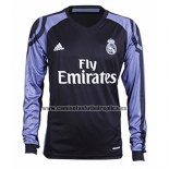 Camiseta Real Madrid Tercera Manga Larga Retro 2016-2017