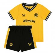 Camiseta Wolves Primera Nino 2023-24