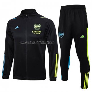 Chandal de Chaqueta del Arsenal 2023-24 Negro