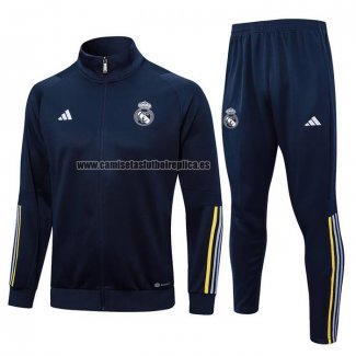 Chandal de Chaqueta del Real Madrid 2023-24 Azul