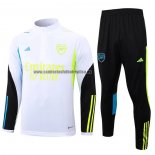 Chandal de Sudadera del Arsenal 2023-24 Blanco