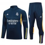 Chandal de Sudadera del Real Madrid 2023-24 Azul