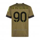 Camiseta AC Milan Jugador De Ketelaere Tercera 2022-23