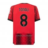 Camiseta AC Milan Jugador Tonali Primera 2023-24