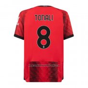 Camiseta AC Milan Jugador Tonali Primera 2023-24